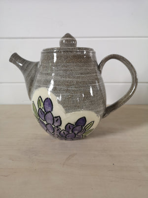 Open image in slideshow, Floral Teapot
