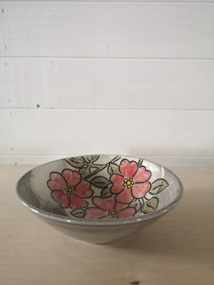 Open image in slideshow, Floral Dessert Bowl

