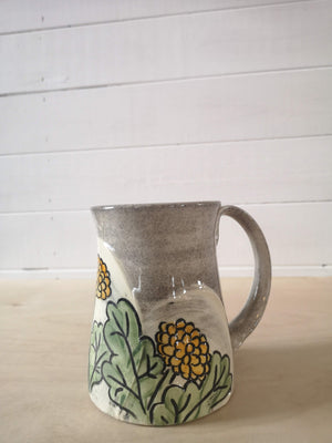 Open image in slideshow, Tall Floral Mug
